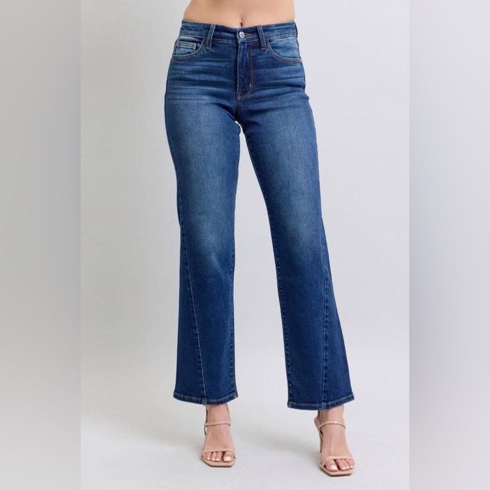 Judy Blue Dark Blue Flare Jeans